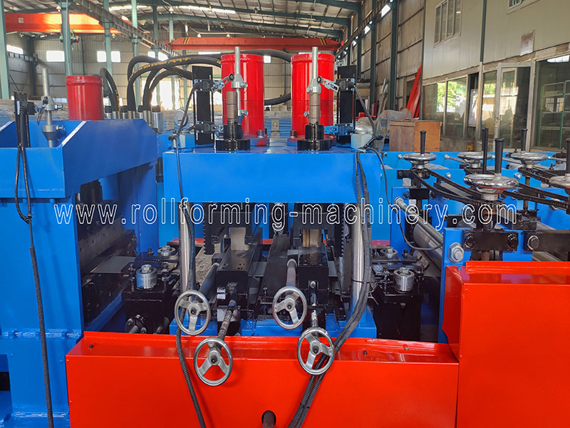 Manual Quick Change CU PurlinRoll Forming Machine 